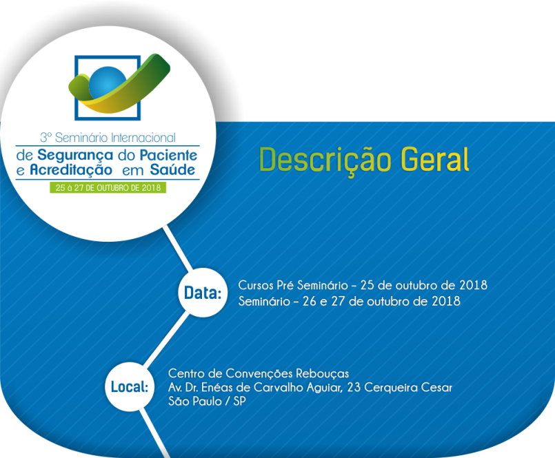 3° Seminário Internacional de Segurança do Paciente e Acreditação em Saúde